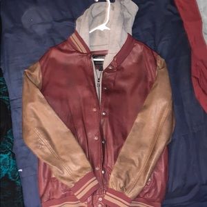 F21 Mens Leather Jacket
